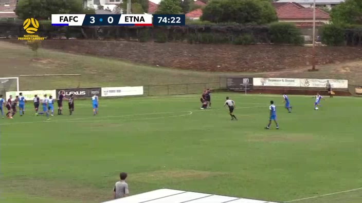 WAUS D1 Floreat Athena Vs Balcatta FC  Goal in 75 min, Score 4:0