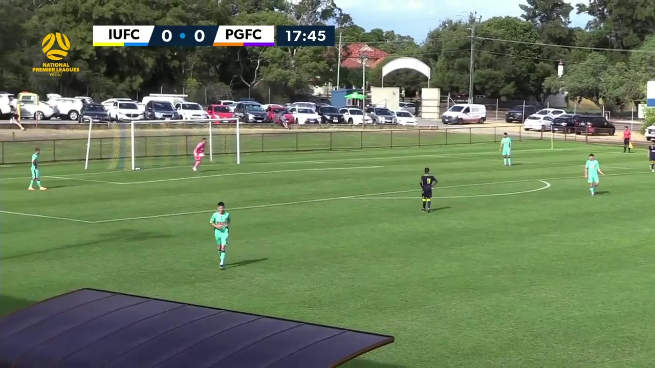 WAUS D1 Inglewood United Vs Perth Glory (Youth) Bramwell Goal in 18 min, Score 0:1