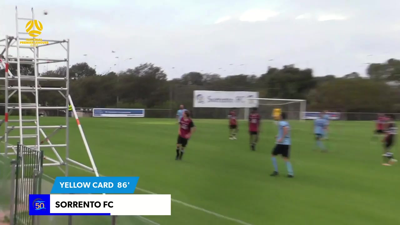 WAUS D1 Sorrento F.C. Vs Armadale SC Annis Goal in 86 min, Score 5:1
