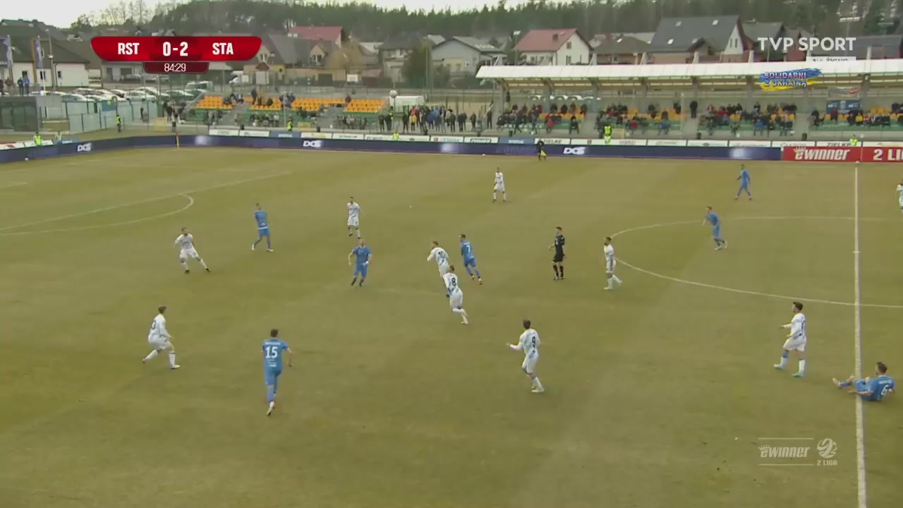 POL D2 Radunia Stezyca Vs Stal Rzeszow  Goal in 85 min, Score 1:2