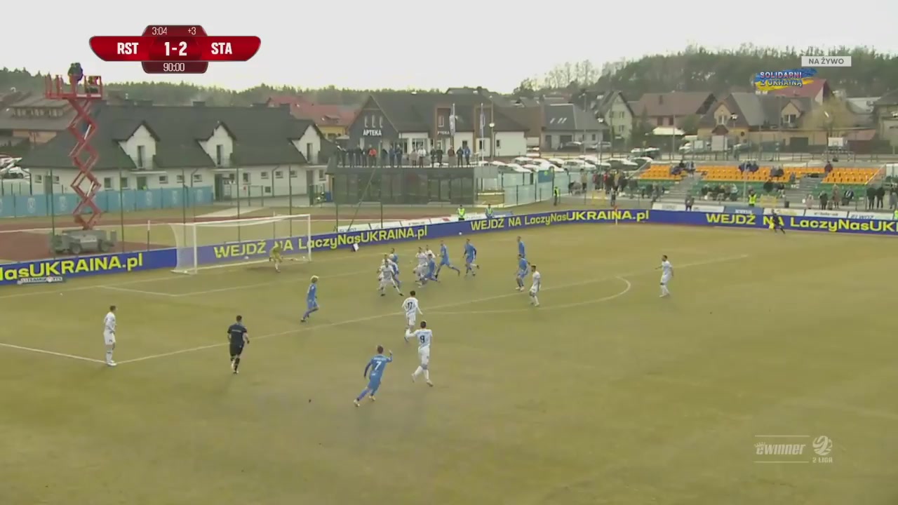 POL D2 Radunia Stezyca Vs Stal Rzeszow  Goal in 93 min, Score 1:3