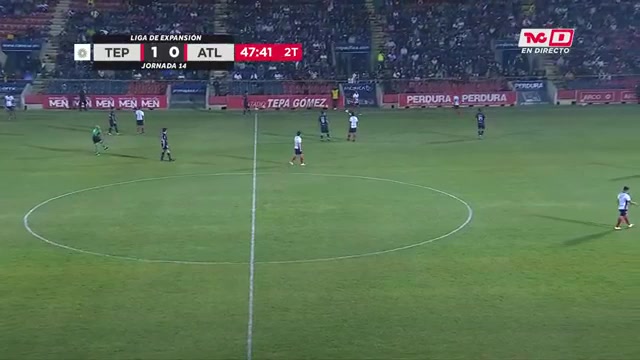 MEX D2 Tepatitlan de Morelos Vs CF Atlante Juan David Angulo Goal in 49 min, Score 2:0