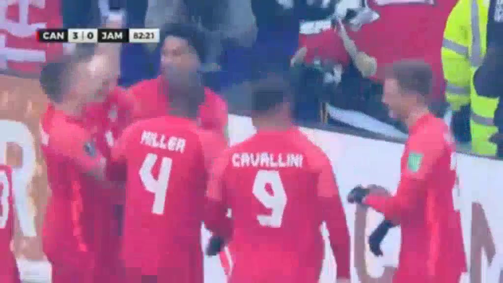WCPCA Canada Vs Jamaica  Goal in 82 min, Score 3:0