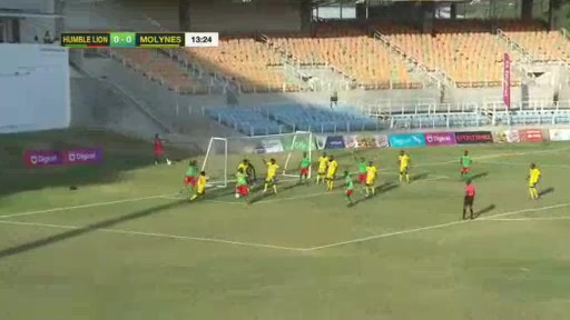 JAM D1 Humble Lions Vs Molynes United Jeremy Nelson Goal in 13 min, Score 0:1