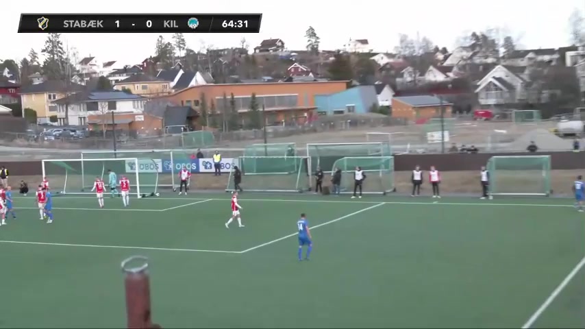 INT CF Stabaek Vs Kongsvinger 65 phút Simen Soraunet WangbergVào, ghi bàn 2:0