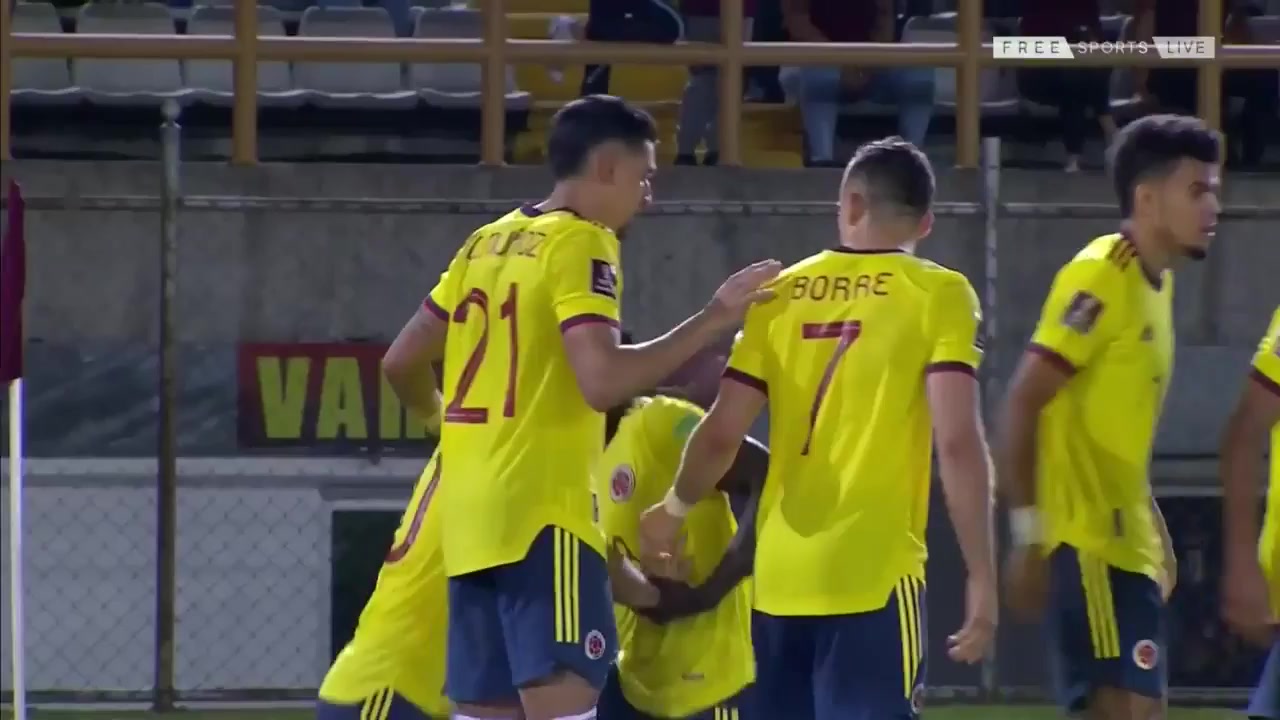 WCPSA Venezuela Vs Colombia  Goal in 45+ min, Score 0:1