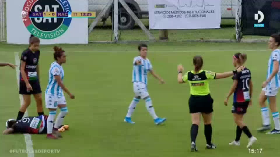  AR D1(W) Social Atletico Television (w) Vs Racing Club (w)  Goal in 14 min, Score 2:0