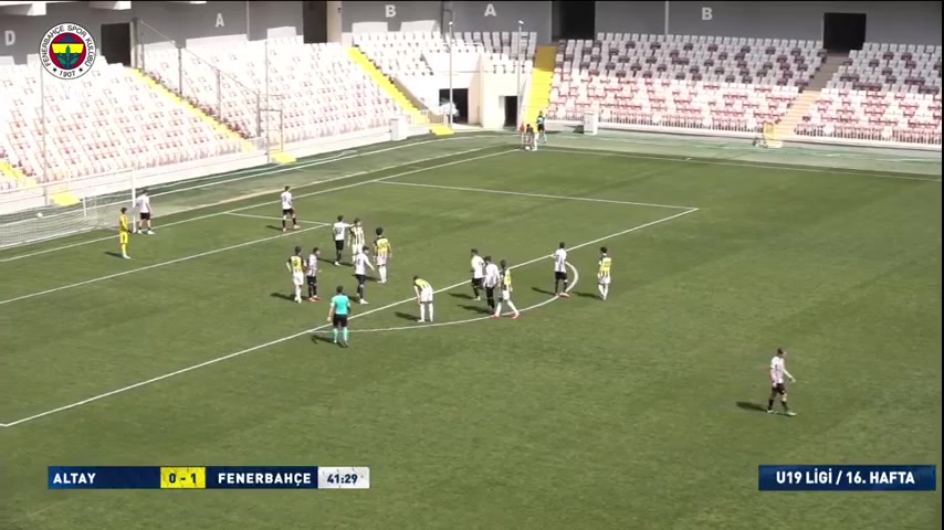 TUR U19 Altay Spor KulubuU19 Vs Fenerbahce U19  Goal in 41 min, Score 0:2