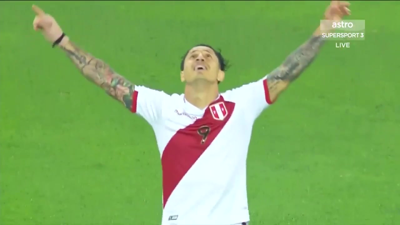 WCPSA Peru Vs Paraguay  Goal in 4 min, Score 1:0