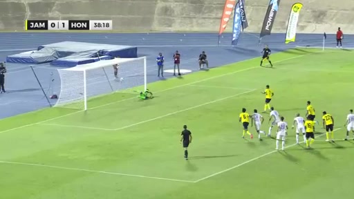 WCPCA Jamaica Vs Honduras Leon Bailey Goal in 37 min, Score 1:1