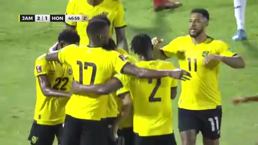 WCPCA Jamaica Vs Honduras Ravel Morrison Goal in 45+ min, Score 2:1