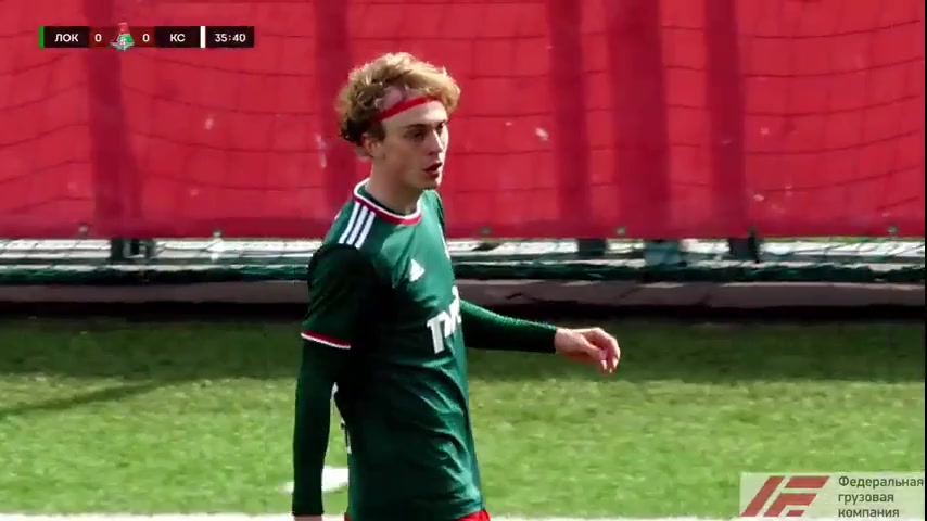 RUS YthC Lokomotiv Moscow Youth Vs Krylya Sovetov Samara Youth 35 phút Vào, ghi bàn 0:1