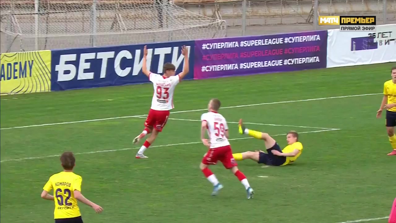 RUS YthC FK Rostov Youth Vs Spartak Moscow Youth 39 phút Vào, ghi bàn 0:1