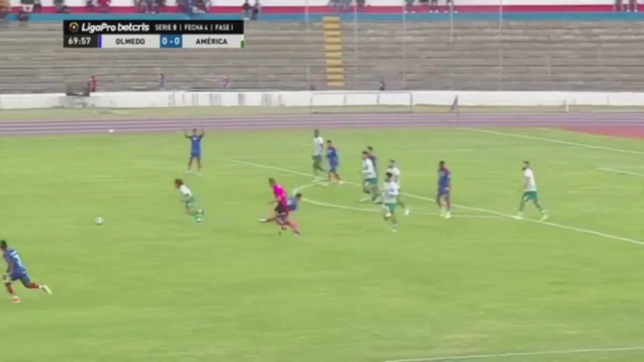 EC D2 Olmedo Riobamba Vs Sociedad Deportivo Quito  Goal in 71 min, Score 1:0