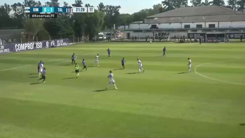 AR L（R） Gimnasia LP Reserves Vs Talleres Cordoba Reserve  Goal in 26 min, Score 2:0