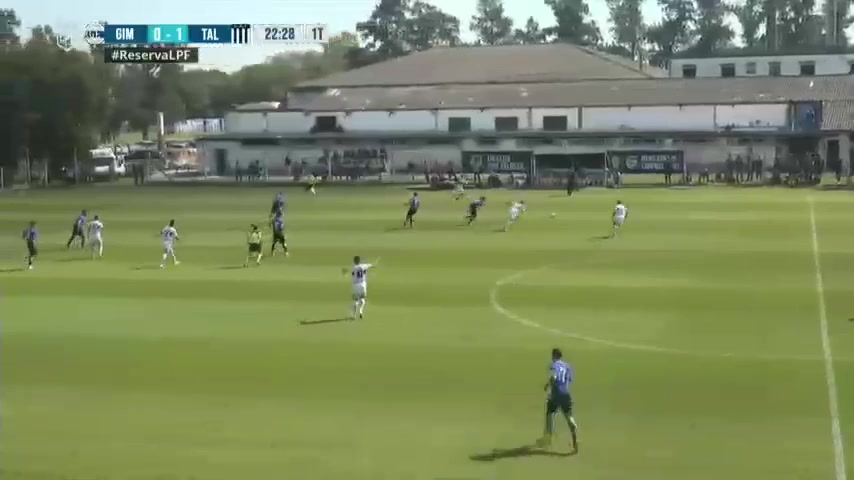 AR L（R） Gimnasia LP Reserves Vs Talleres Cordoba Reserve  Goal in 27 min, Score 1:1