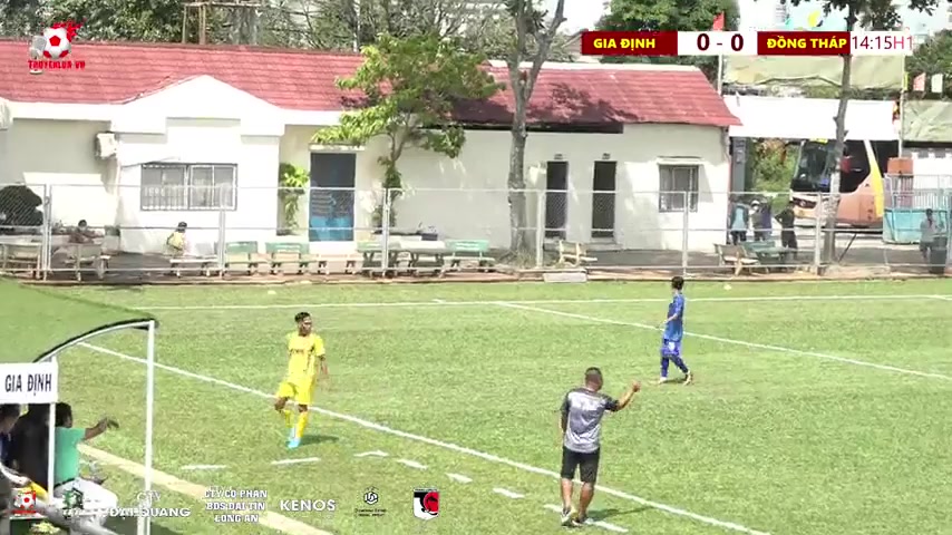 INT CF Gia Dinh Vs Dong Thap 15 phút Vào, ghi bàn 0:1