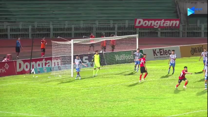 V.League 2 Dong Tam Long An Vs Ba Ria Vung Tau FC  Goal in 91 min, Score 2:3
