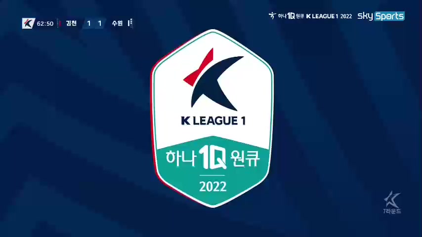 KOR D1 Gimcheon Sangmu Vs Suwon Samsung Bluewings Elvis Saric Goal in 64 min, Score 1:1