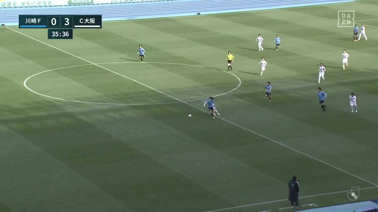 JPN D1 Kawasaki Frontale Vs Cerezo Osaka Hiroto Yamada Goal in 36 min, Score 0:3