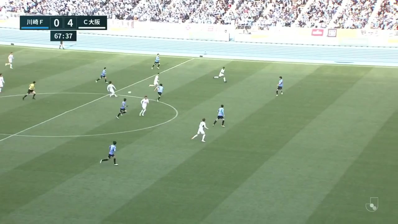 JPN D1 Kawasaki Frontale Vs Cerezo Osaka Riki Harakawa Goal in 68 min, Score 0:4