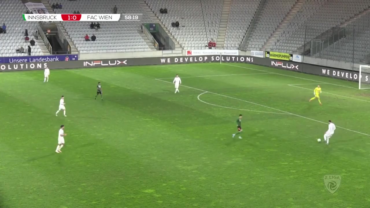 AUT D2 FC Wacker Innsbruck Vs Floridsdorfer AC 59 phút Flavio Dos Santos DiasVào, ghi bàn 1:1