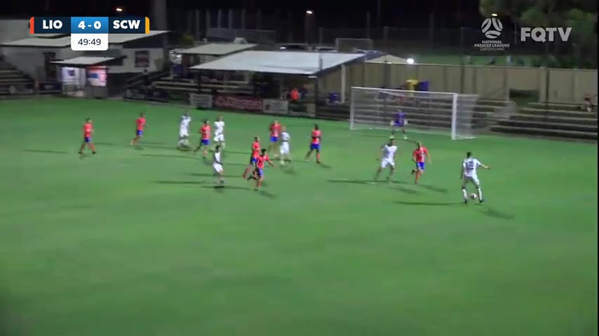 1068 Queensland Lions SC Vs Sunshine Coast Wanderers FC 52 skor gol , skor 4:1