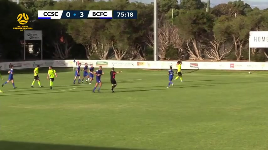 WAUS D1 Cockburn City Vs Bayswater City  Goal in 77 min, Score 1:3