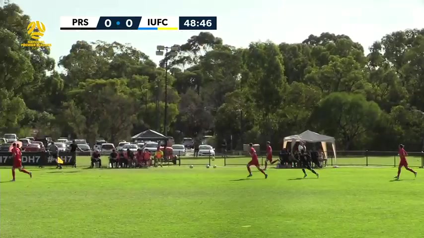 WAUS D1 Perth RedStar Vs Inglewood United  Goal in 49 min, Score 1:0