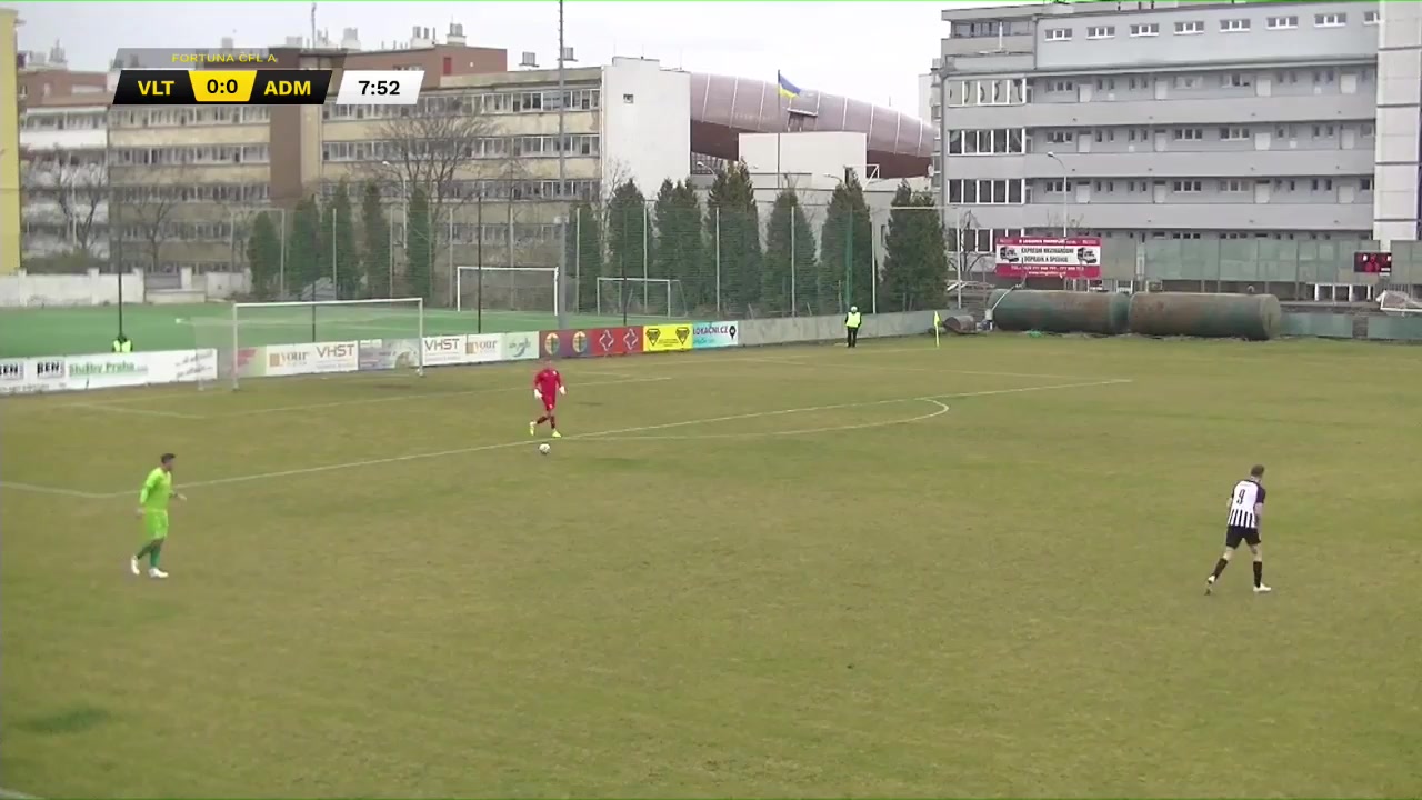 CZE CFL Loko Vltavin Vs Admira Praha 8 phút Vào, ghi bàn 1:0