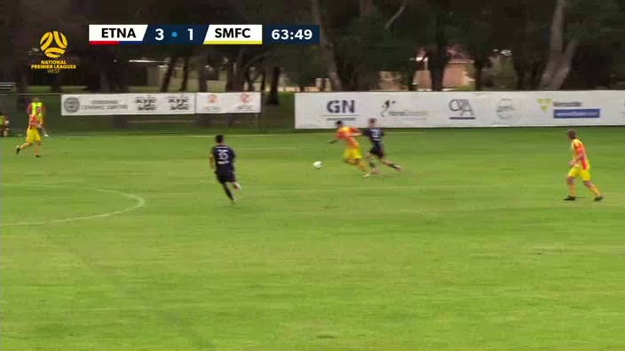 WAUS U20 Balcatta U20 Vs Stirling Macedonia U20  Goal in 65 min, Score 3:2