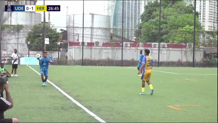 LPF Panama Udelas FC Vs Herrera FC Reserves  Goal in 27 min, Score 0:2