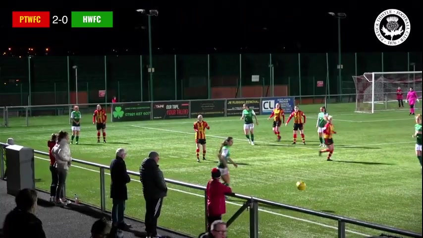 SWPL Cup Partick Thistle (w) Vs Hibernian (w)  Goal in 48 min, Score 3:0