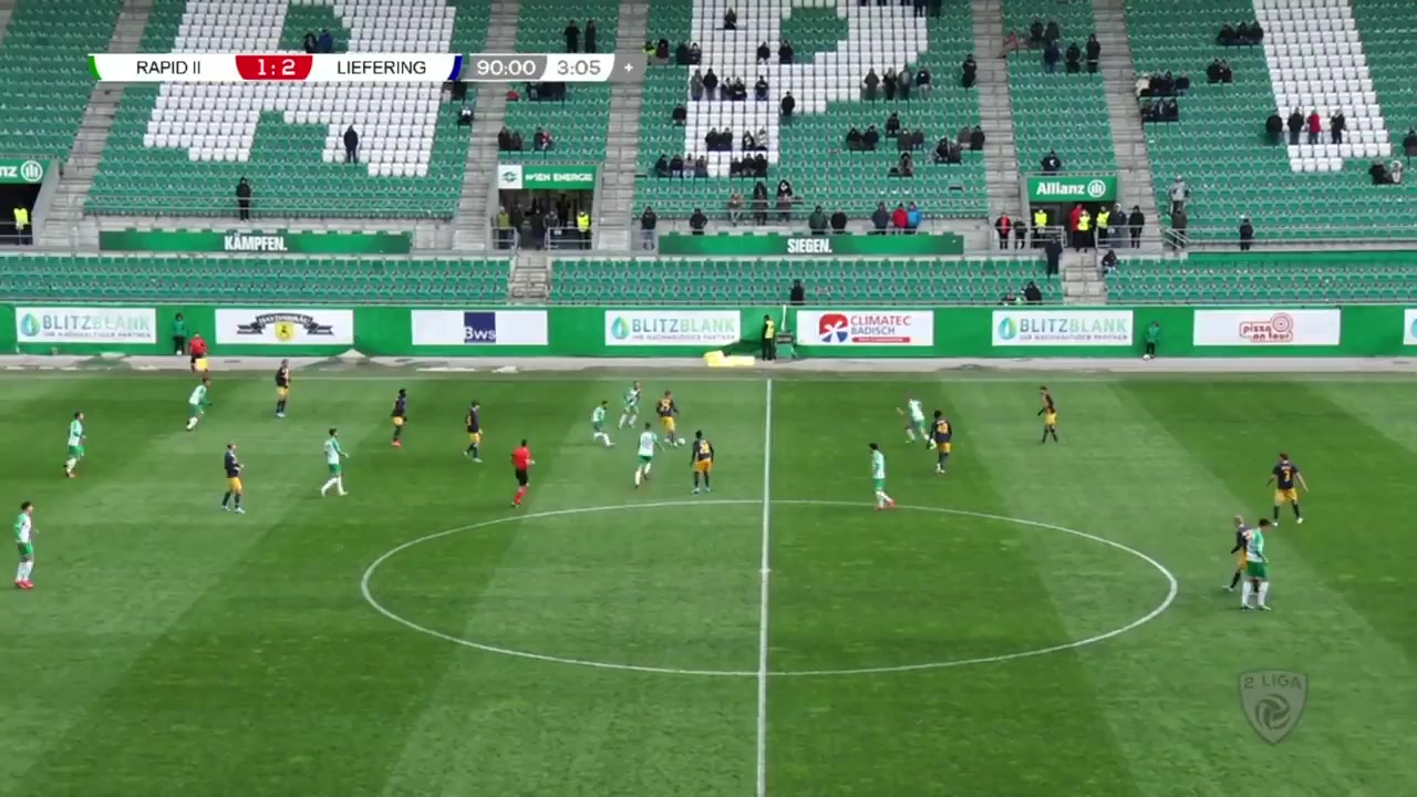 AUT D2 Rapid Vienna (Youth) Vs FC Liefering 94 phút Vào, ghi bàn 2:2