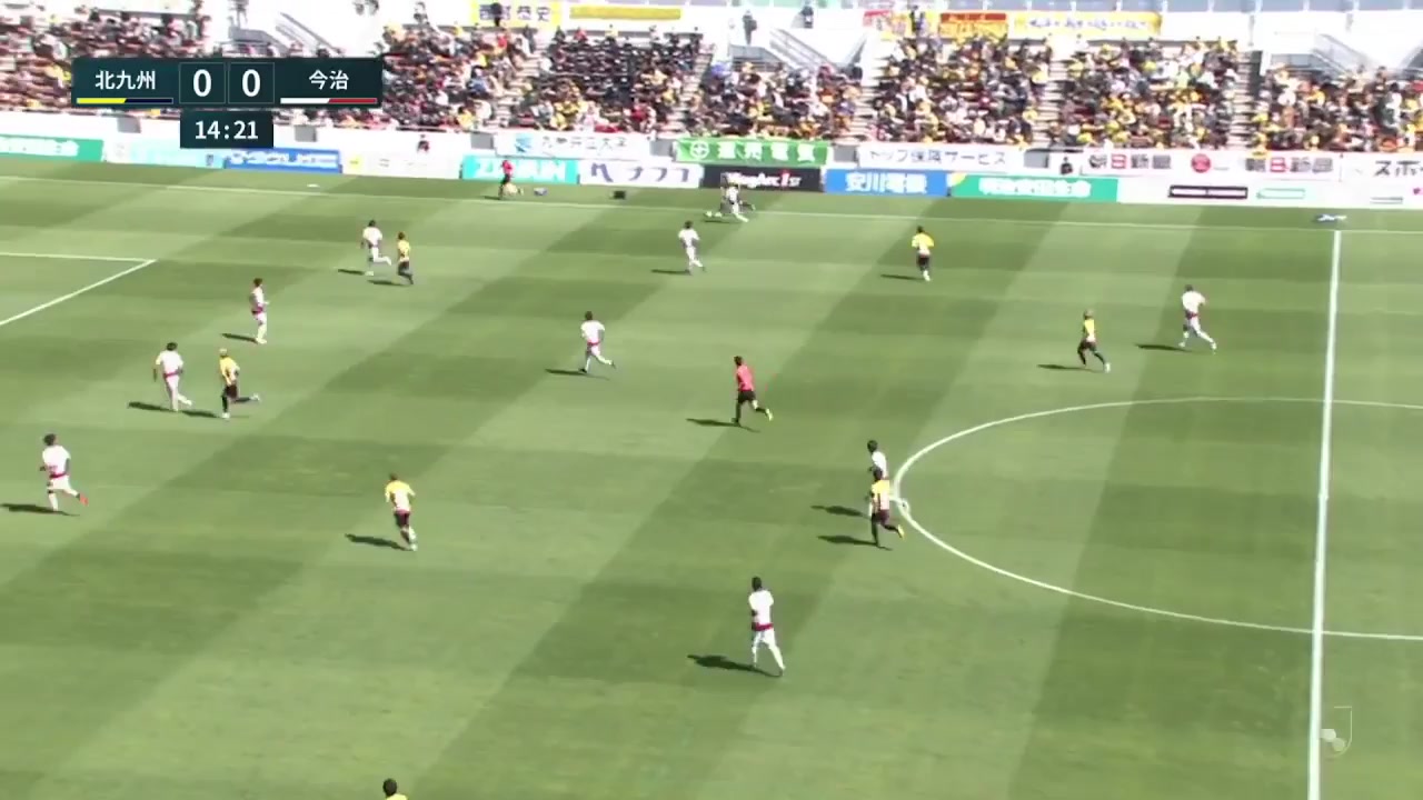 日丙 北九州向日葵 Vs 今治 14分進球,比分1:0