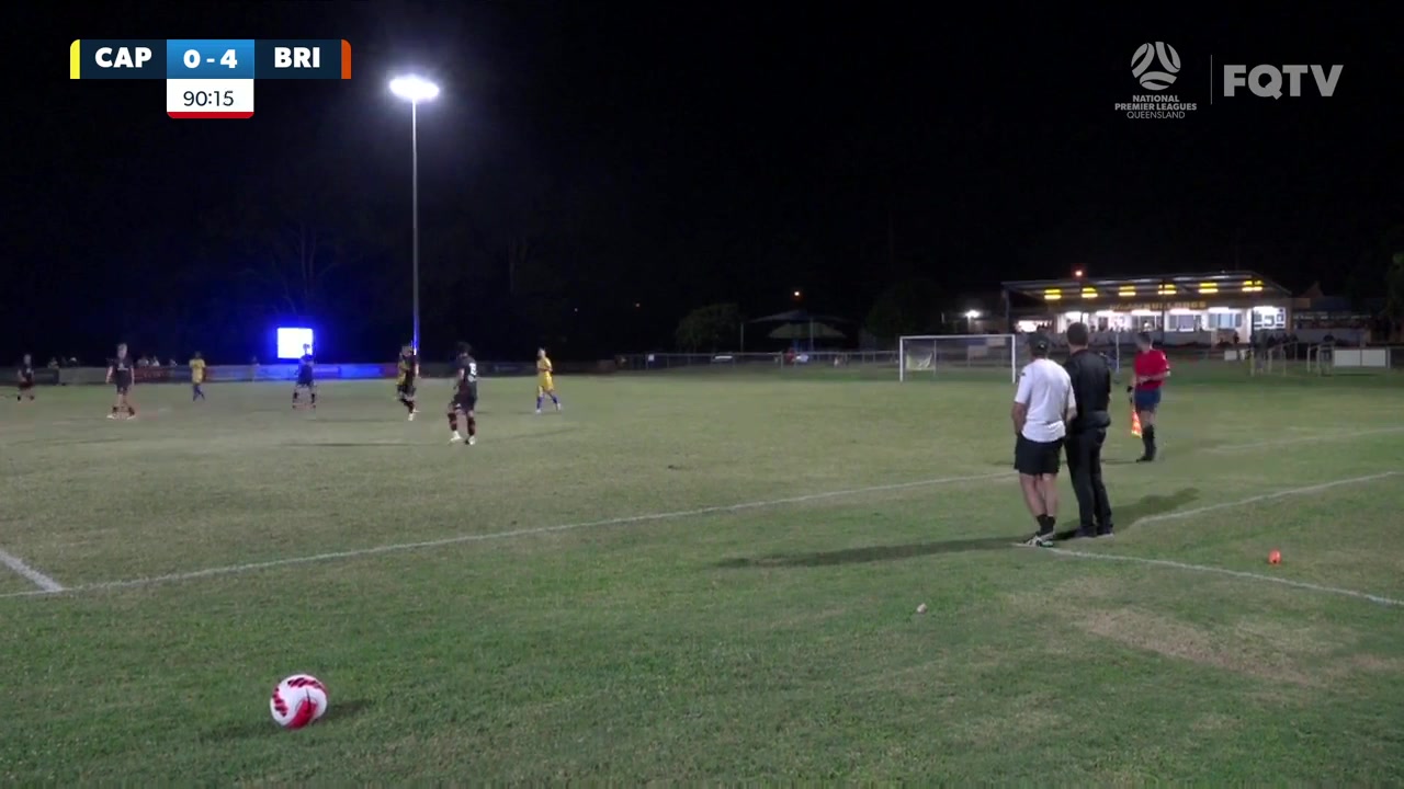 1068 Capalaba Bulldogs Vs Brisbane Roar (Youth) 91 skor gol , skor 0:5