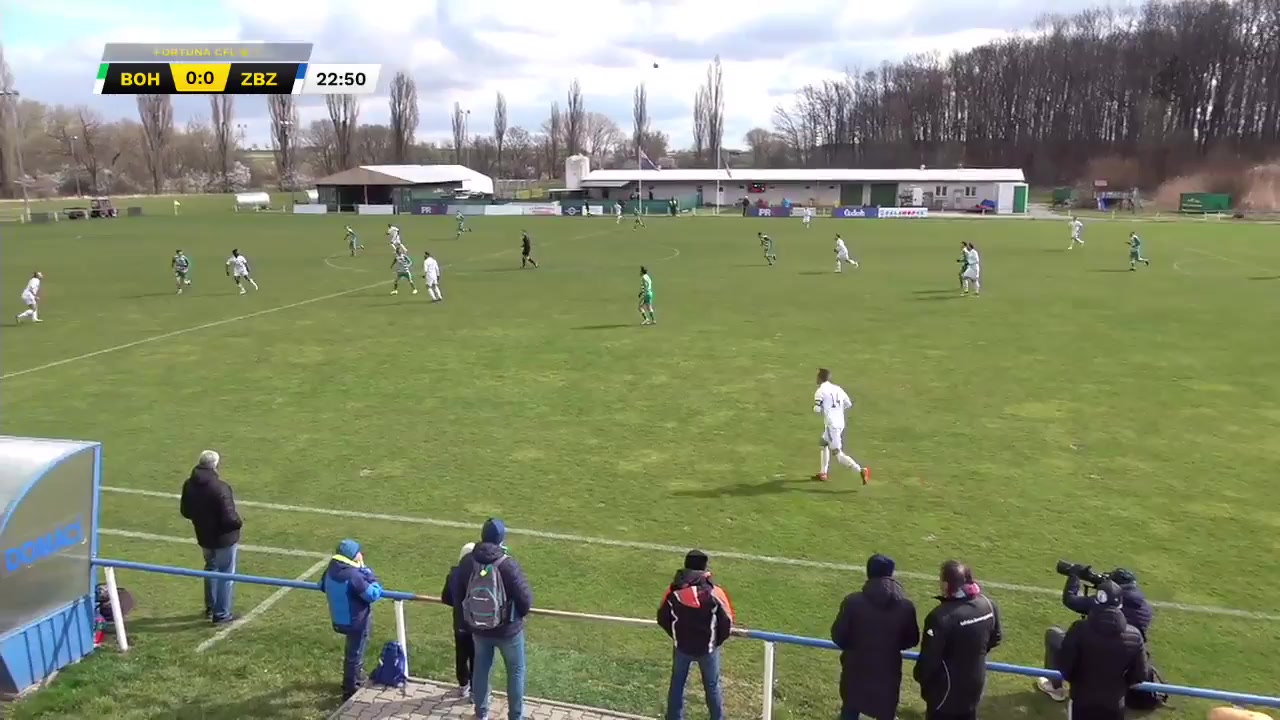 CZE CFL Bohemians1905 B Vs FK Zbuzany 1953 23 phút Vào, ghi bàn 1:0