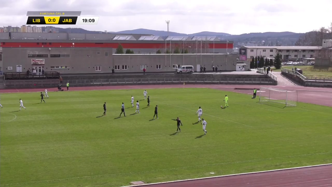 CZE CFL Slovan Liberec II Vs Jablonec B 19 phút Vào, ghi bàn 0:1