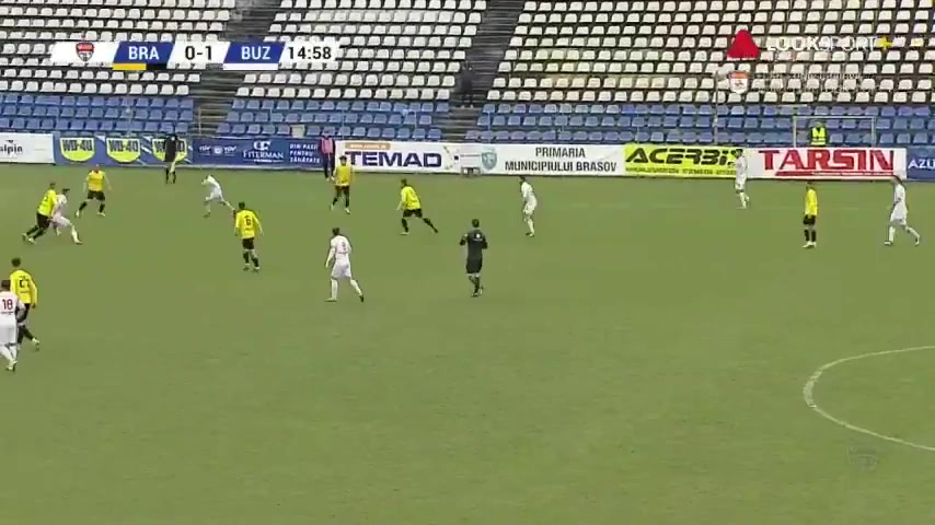 ROM D2 ASC Corona Brasov Vs Gloria Buzau Chică-Roșă Goal in 16 min, Score 0:2