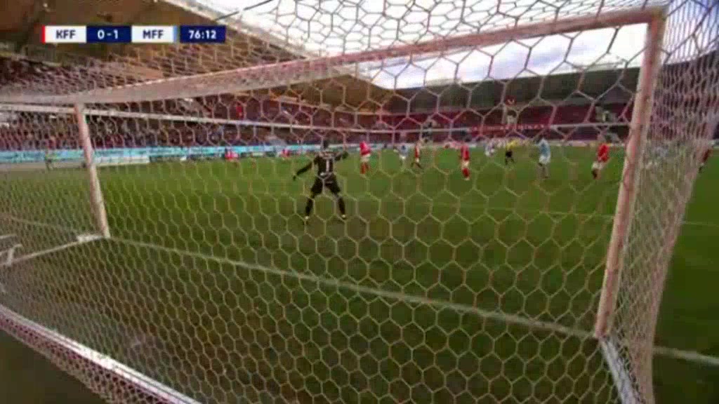 SWE D1 Kalmar Vs Malmo FF Isaac Thelin Goal in 77 min, Score 0:1