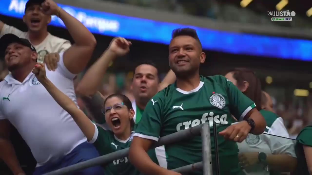 BRA SP Palmeiras Vs Sao Paulo Raphael Veiga Goal in 48 min, Score 3:0