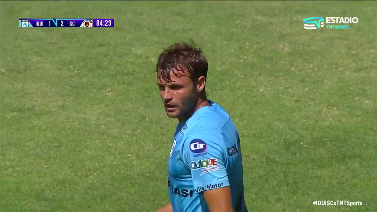 CHI D2 Municipal Iquique Vs Deportes Santa Cruz  Goal in 85 min, Score 2:2