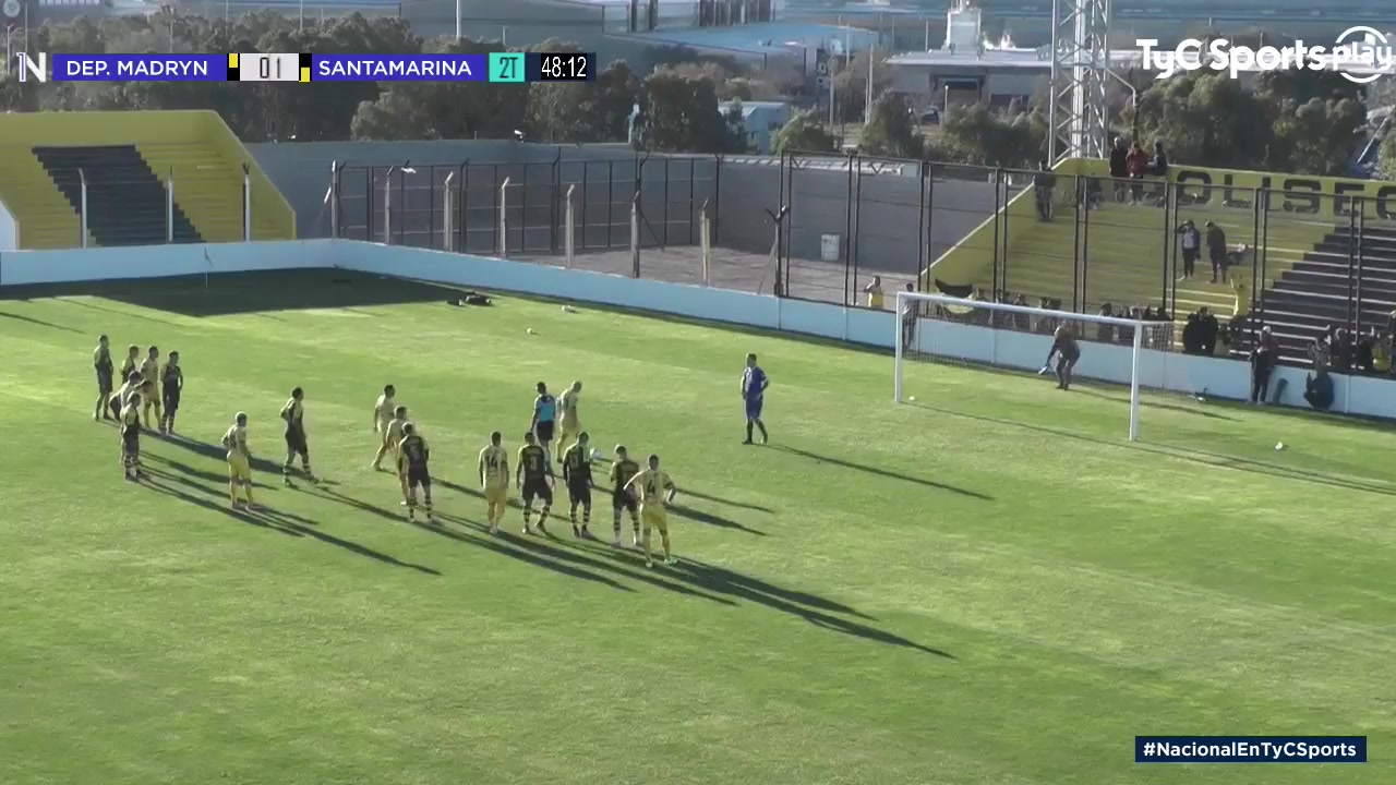 ARG D2 Deportivo Madryn Vs Santa Marina Tandil 94 phút Vào, ghi bàn 1:1