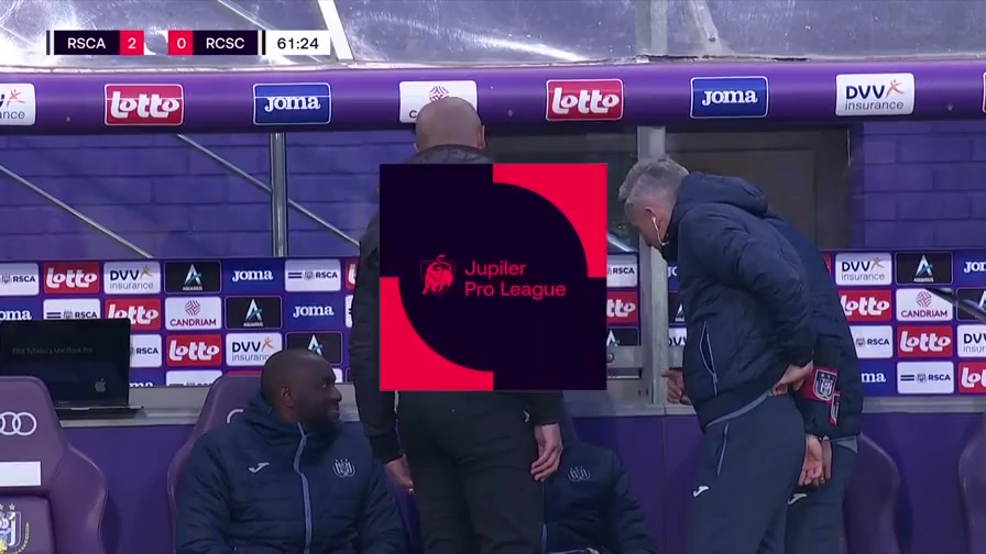 BEL D1 Anderlecht Vs Charleroi 61 phút Joshua ZirkzeeVào, ghi bàn 2:0