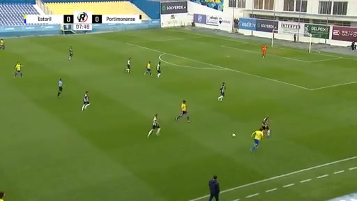 Por U23 Estoril U23 Vs Portimonense U23  Goal in 8 min, Score 1:0