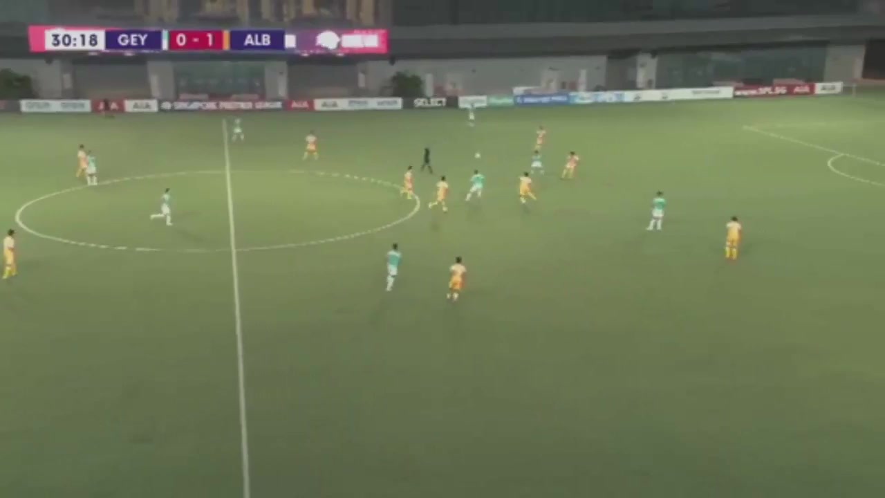 SIN D1 Geylang United FC Vs Albirex Niigata FC 30 ทำประตู  ประตู, ทำคะแนน 1:1