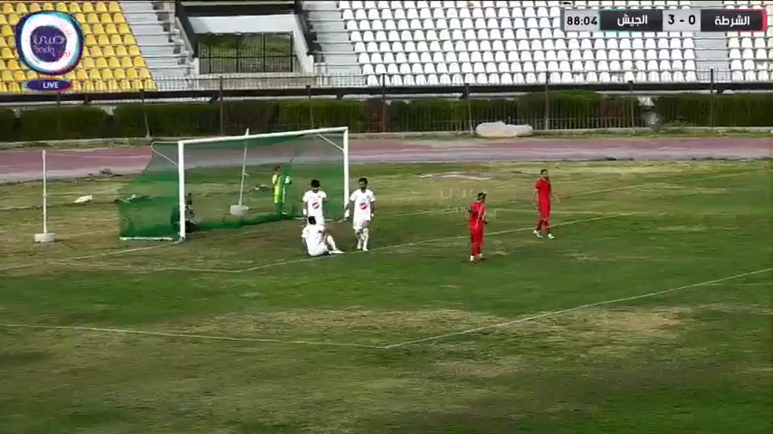 Syri D1 Al-Shorta Damascus Vs Al Jaish  Goal in 88 min, Score 0:4