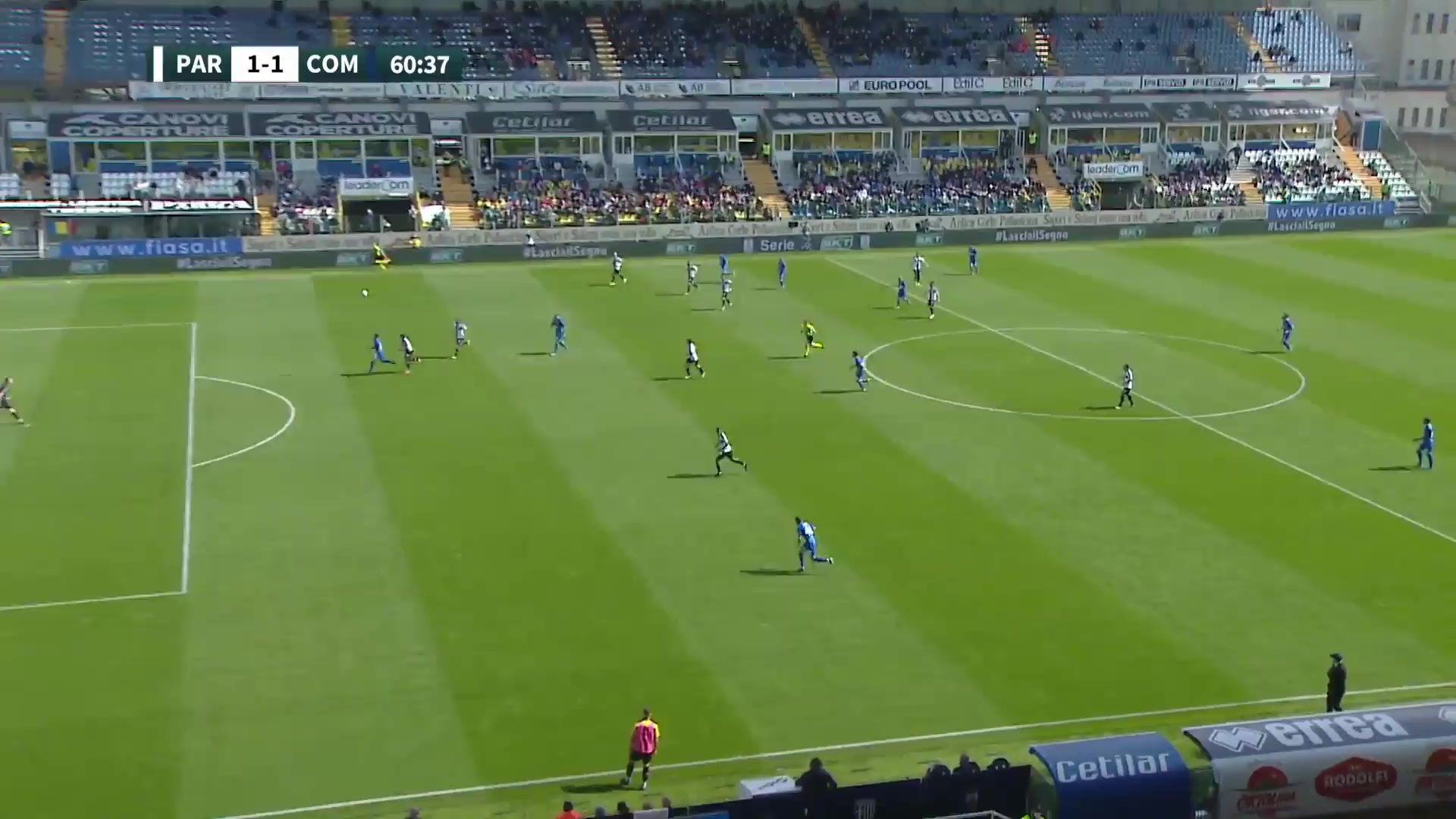 ITA D2 Parma Vs Como Ettore Gliozzi Goal in 60 min, Score 1:1