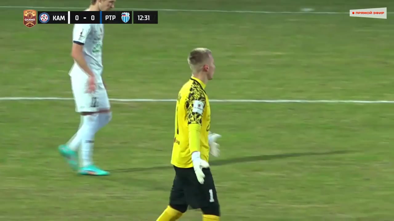 RUS D1 KAMAZ Naberezhnye Chelny Vs Rotor Volgograd Roman Minaev Goal in 12 min, Score 0:1