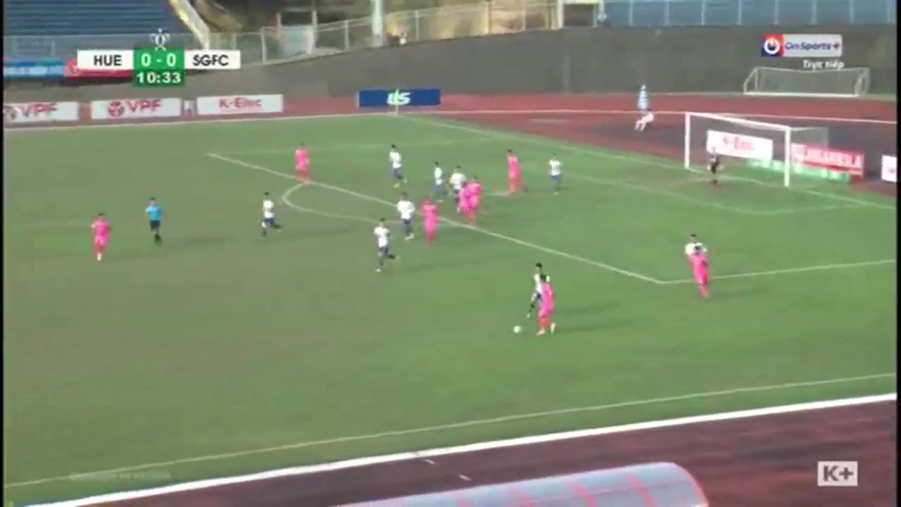 VIE Cup Huda Hue Vs Sai Gon FC Nguyễn Huu Son Goal in 10 min, Score 0:1